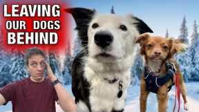 THE TRUTH: We are Leaving Our Dogs Behind in ALASKA.