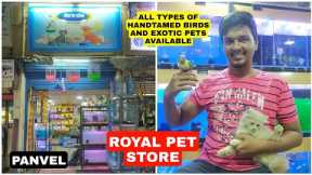 Variety of Fishes | Handtamed Birds | Cats | Exotic Pets | Royal Pet Store | Panvel | Fish.n.ansari