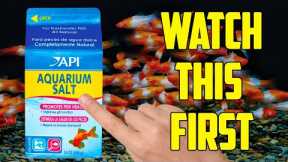 Watch this before you use Salt in your Fish Tank!
