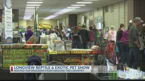 East Texas Reptile and Exotic Pet Show hosted thousands of reptiles from across the U.S.