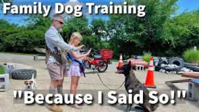 Old Fashioned Dog Training Advice | Do It Because I Said So