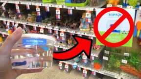 What Items NOT TO BUY For BETTA FISH TANK!