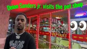 Deion Sanders Jr. visits the Exotic Pets shop 👀