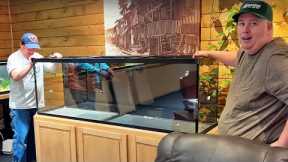 NEW 125-Gallon Aquarium for my Fish Room - Fish Room Update Ep. 136