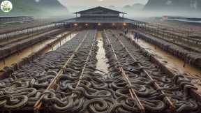 China Snake Farm - Chinese Farmer raise millions of Snake to make profit of 8 million USD every year