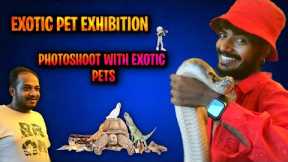 Exotic pet Exhibition || photo shoot with exotic pets || Ananthapuram vlog || heart hacker lovely 69
