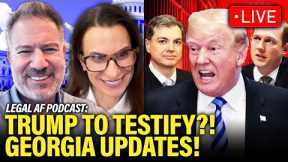 LIVE: Trump PANICS as CRIMINAL TRIAL Approaches | Legal AF