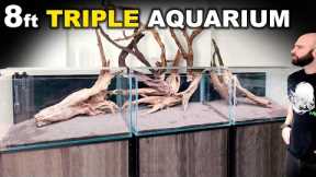Building an 8ft Colossal TRIPLE Aquarium (EP1)