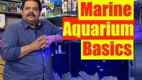 Basics of a Marine Aquarium | Mayur Dev's Tips for Keeping Healthy Saltwater Reef Aquarium  HD 1080p