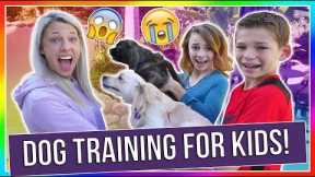 DOG TRAINING FOR KIDS!