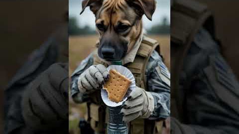 Poor Puppy Resting Beside Sandbags  #dog #pets #poor #cute #puppy #funny