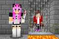 JJ Have A CRAZY FAN GIRL in Minecraft!