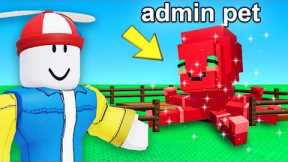 $0 - $1 Trillion Using Only ADMIN Pets in Grow a Garden
