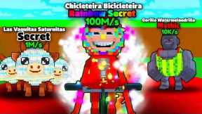 I used INFINITE LUCK to UNLOCK NEW SECRET BRAINROTS in Roblox Steal a Brainrot!