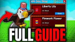 FULL GUIDE To SECRET 4TH OF JULY UPDATE In GROW A GARDEN Roblox!