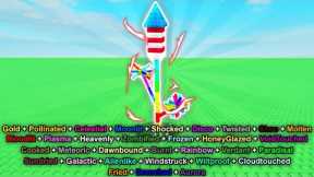I Grew EVERY MUTATION On FIREWORK FLOWER In Roblox Grow A Garden...