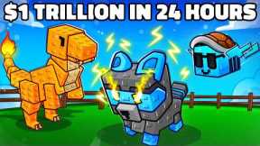 $0 to $1 Trillion in 24 Hours Using the RAREST Mutated Pets on Grow a Garden
