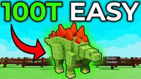 NEW STEGOSAURUS METHOD Beats THE RACCOON in Grow a Garden!
