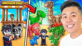 I Hatched A Full Dinosaur Army in Grow a Garden! (Roblox)