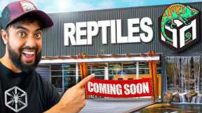 I Finished Building My New Reptile Zoo! For Now