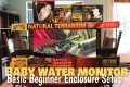 Baby Asian Water Monitor Setup |