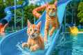 Mama Cat and Kitten Sell Sweet