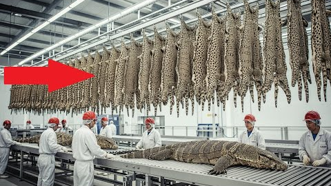 Inside the Monitor Lizard Leather Factory – How Luxury Products Are Made