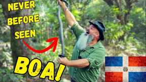 I Found A WILD Never Before Seen Snake In The Dominican Republic
