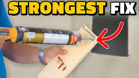 The Strongest Drywall Patch EVER