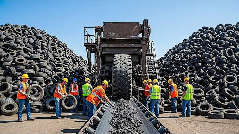 Inside the Modern Car Tire Factory – The Incredible Way They Are Made