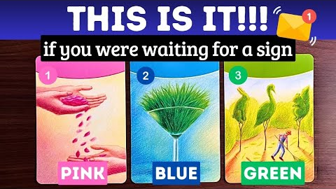 THIS IS IT...if you we're waiting/looking for a sign!! 👀⏐TAROT  • pick a card
