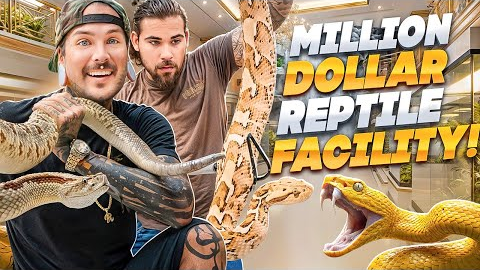 $1,000,000 Exotic Reptile ZOO PRIVATE TOUR! *INSANE*