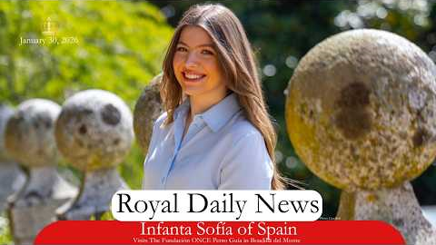 Infanta Sofía of Spain Visits Guide Dog Training Centre for the Blind.  Plus, More #royalnews