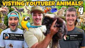 Visiting EVERY EXOTIC Animal YouTubers House!! *EPIC PETS*
