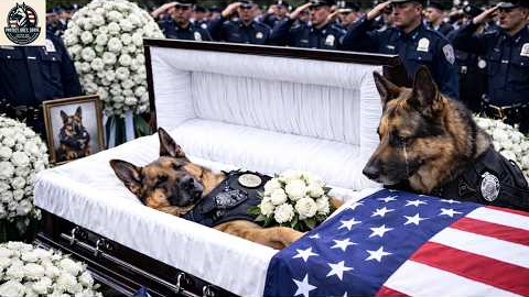 K 9 Funeral in Troy, Illinois | top best dog training techniques !