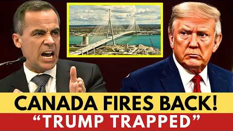 1 MIN AGO: Carney Responds to Trump’s Threat Over the Gordie Howe Bridge!