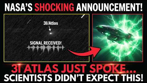 3I ATLAS Just Spoke… Scientists Didn’t Expect This