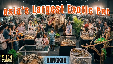 The Largest Exotic Pet Event in Asia – Bangkok, Thailand 2025