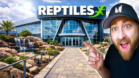 Private Tour Of This Insane Reptile Zoo!