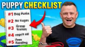 5 Puppy Essentials You Can’t Live Without!