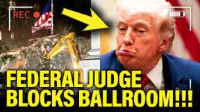 🚨Trump BALLROOM BLOCKED by Federal Judge…PERMANENTLY!!!
