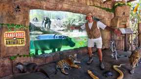 Exploring the LARGEST ZOO Full of EXOTIC ANIMALS!!