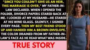 My Father-in-Law Slid Divorce Papers Across the Table at Thanksgiving—But My Best Friend's Envelo...