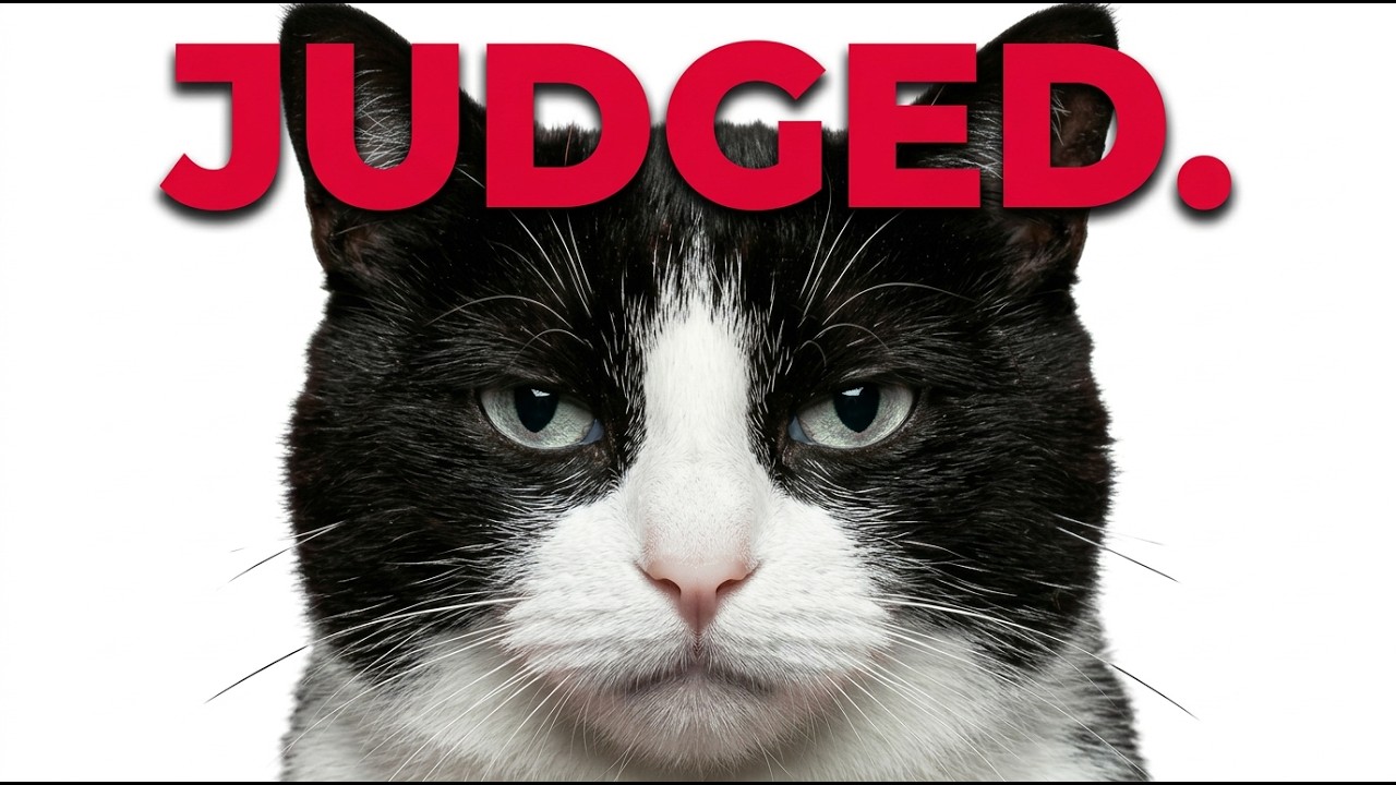 What Your Cat Truly Thinks of Your Life Choices 