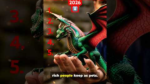 TOP 5 RAREST Exotic Pets Of 2026 #pets #animals