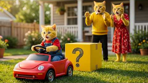 Ginger Kitten’s Sweet Handmade Gift for Mama Cat Will Melt Your Heart