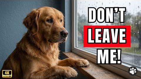 Never LEAVE Your Dog Alone Without Doing THIS First