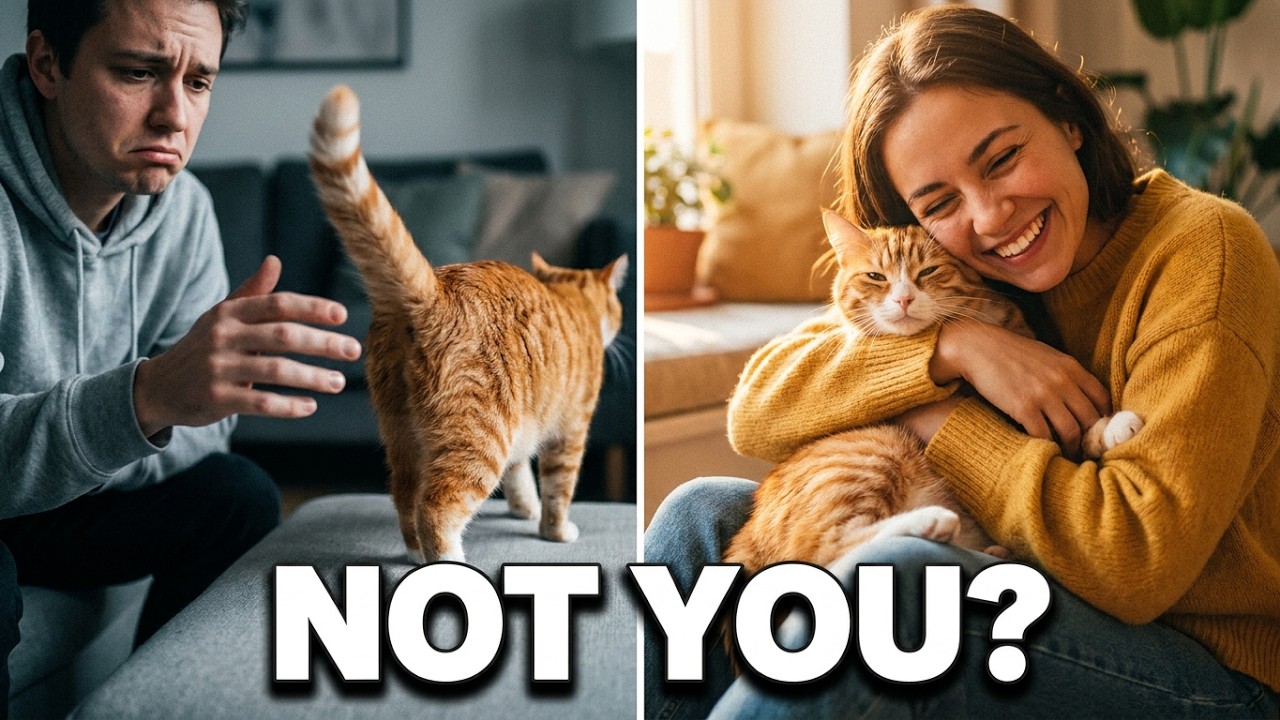 Why Your Cat Selected Another Person (The Science) 
