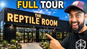 Private Tour Of My Reptile Room!